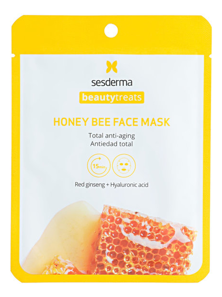 Маска для лица Sesderma маска антивозрастная для лица Honey Bee Face Mask 22 мл