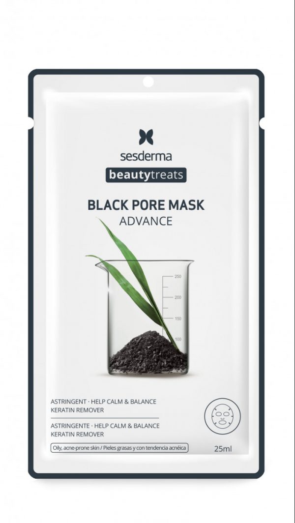 Маска для лица Sesderma Black pore mask Маска очищающая для лица 25 мл